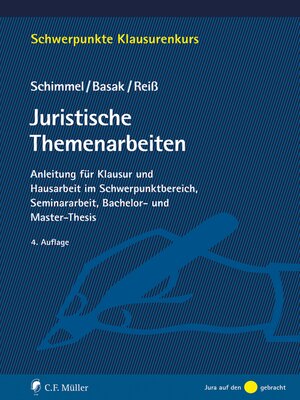 cover image of Juristische Themenarbeiten